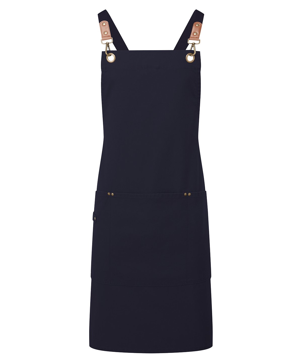 Premier Clip ‘n’ Clasp cross-back bib apron (PR182)