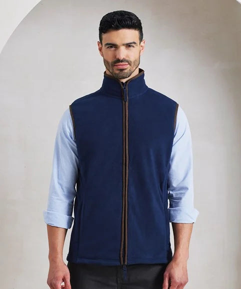 Premier Men's artisan fleece gilet (PR803)