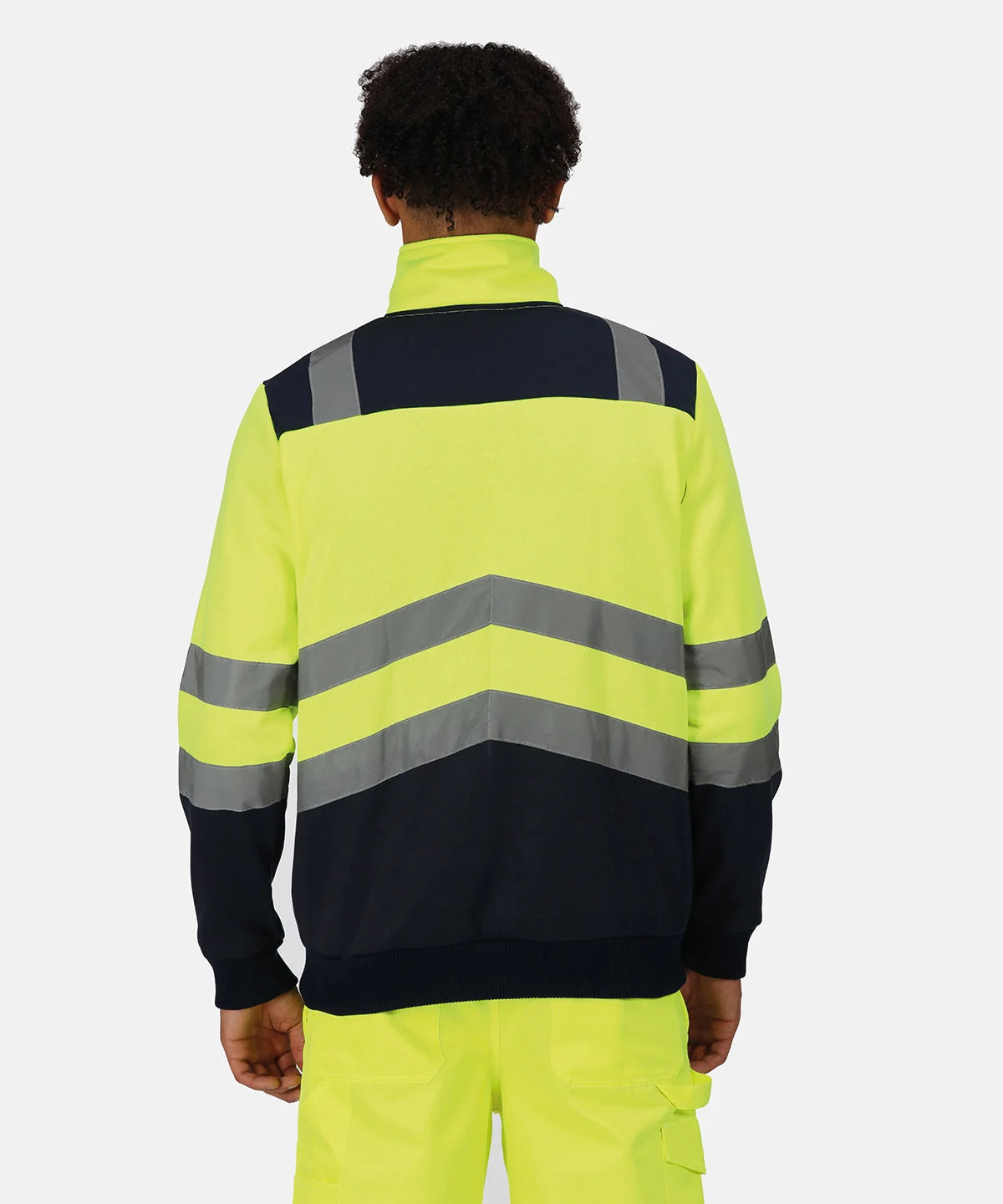 Regatta Pro hi-vis ¼-zip sweatshirt (RG466)