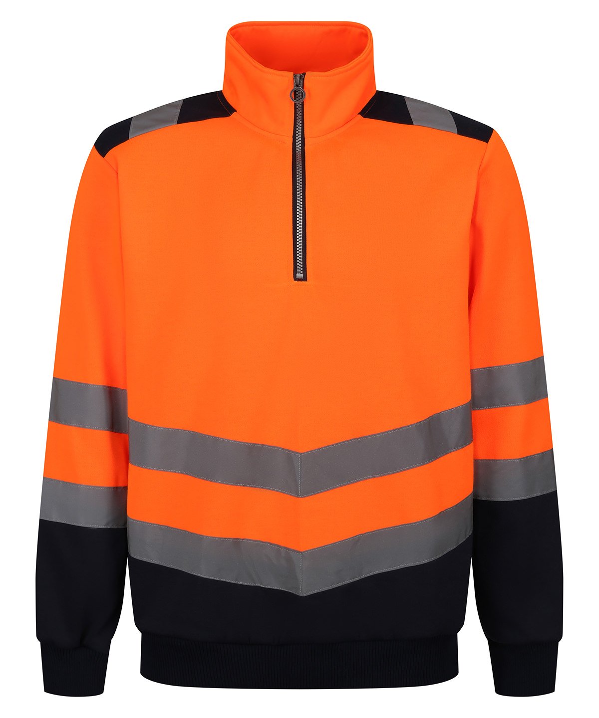 Regatta Pro hi-vis ¼-zip sweatshirt (RG466)