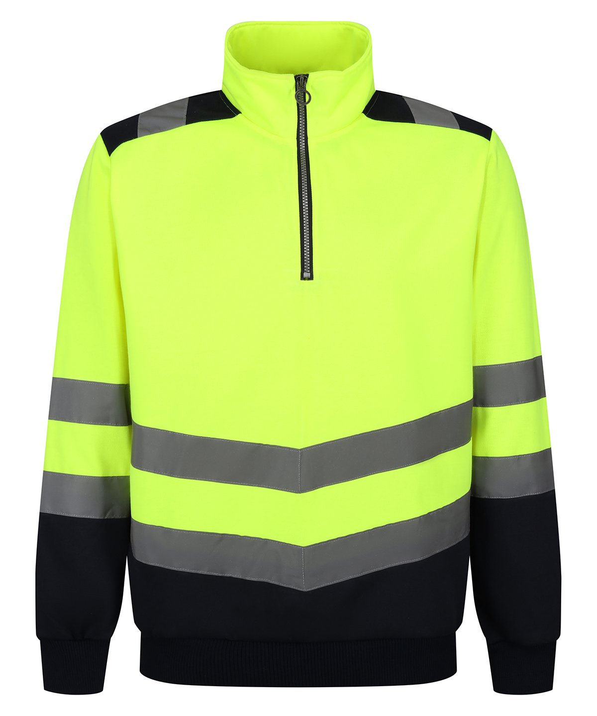 Regatta Pro hi-vis ¼-zip sweatshirt (RG466)