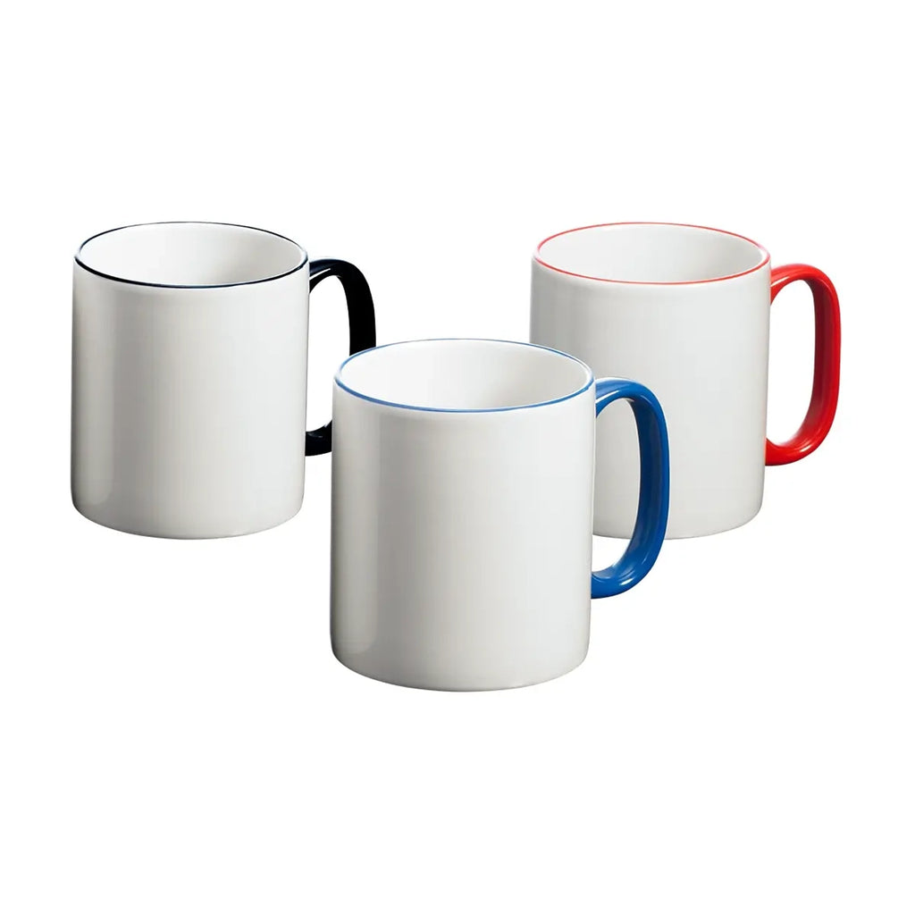Two-Tone Ceramic Mug 10oz / 80mm Diameter