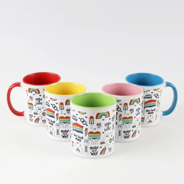 Colour Inner & Handle Mug 11oz